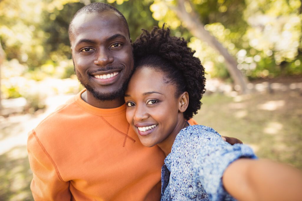 Happy married couple experienced best couples counseling near me
